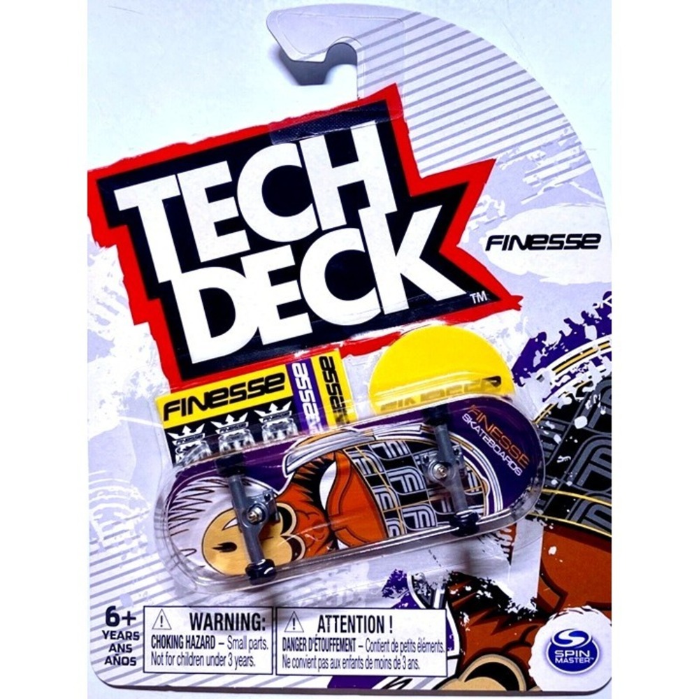 Tech Deck Finesse Rare Fingerboard‎ Skateboard Spin Master NIP 2022